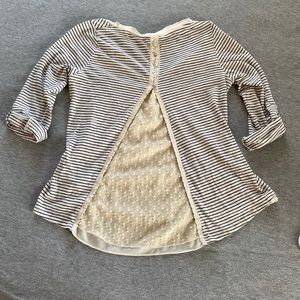 Boho quarter sleeve tee